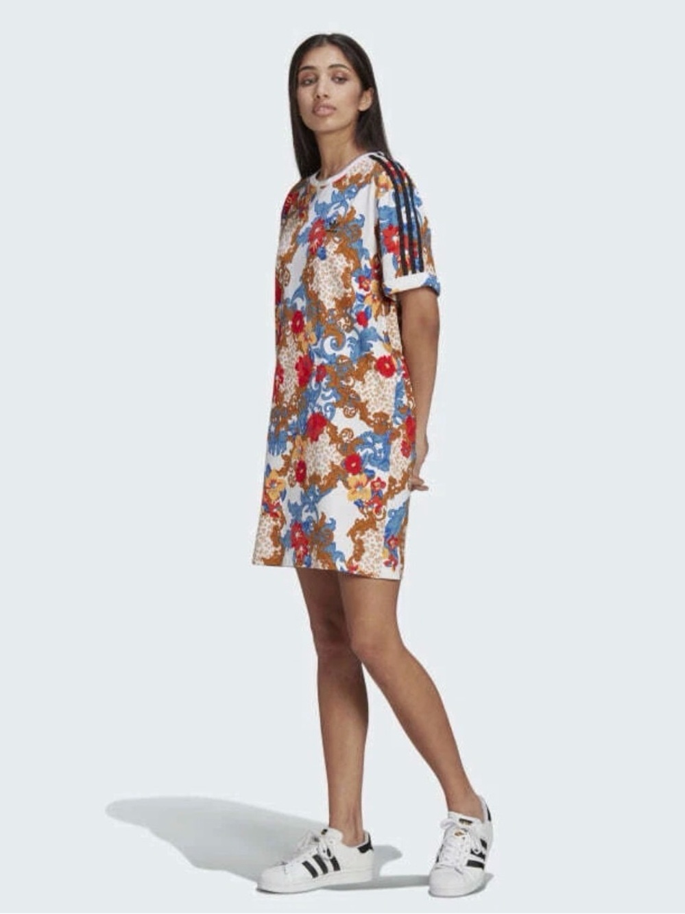 Adidas Originals x HER Studio London T-shirt dress small baroque athleisure